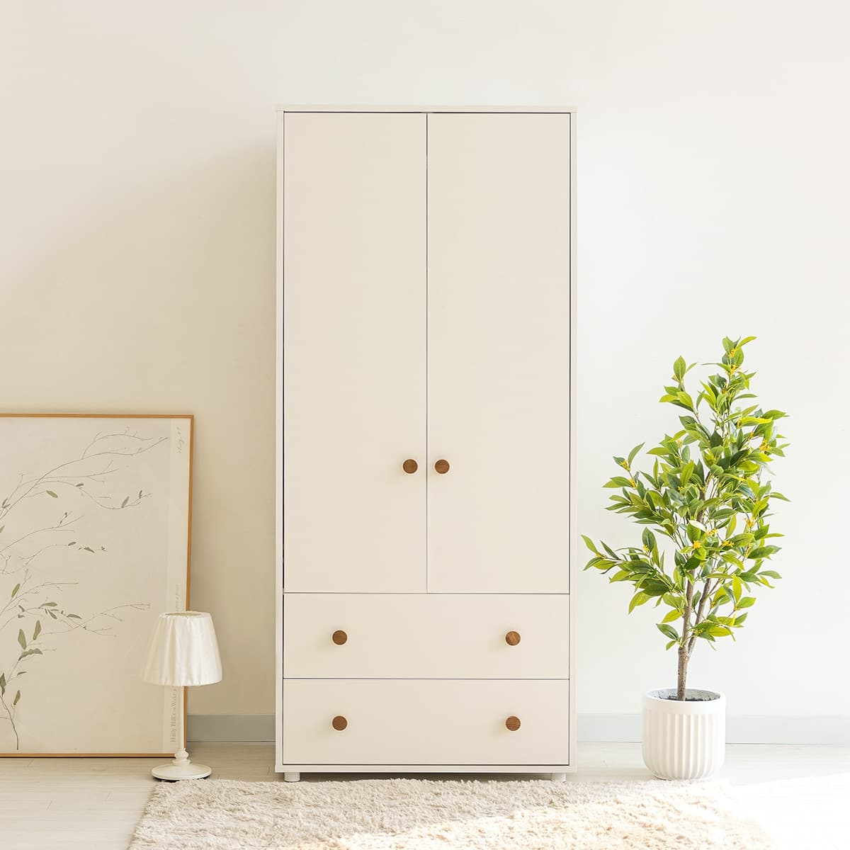 라샘 루시 키큰장 주니어 800 서랍 옷장 IH25002