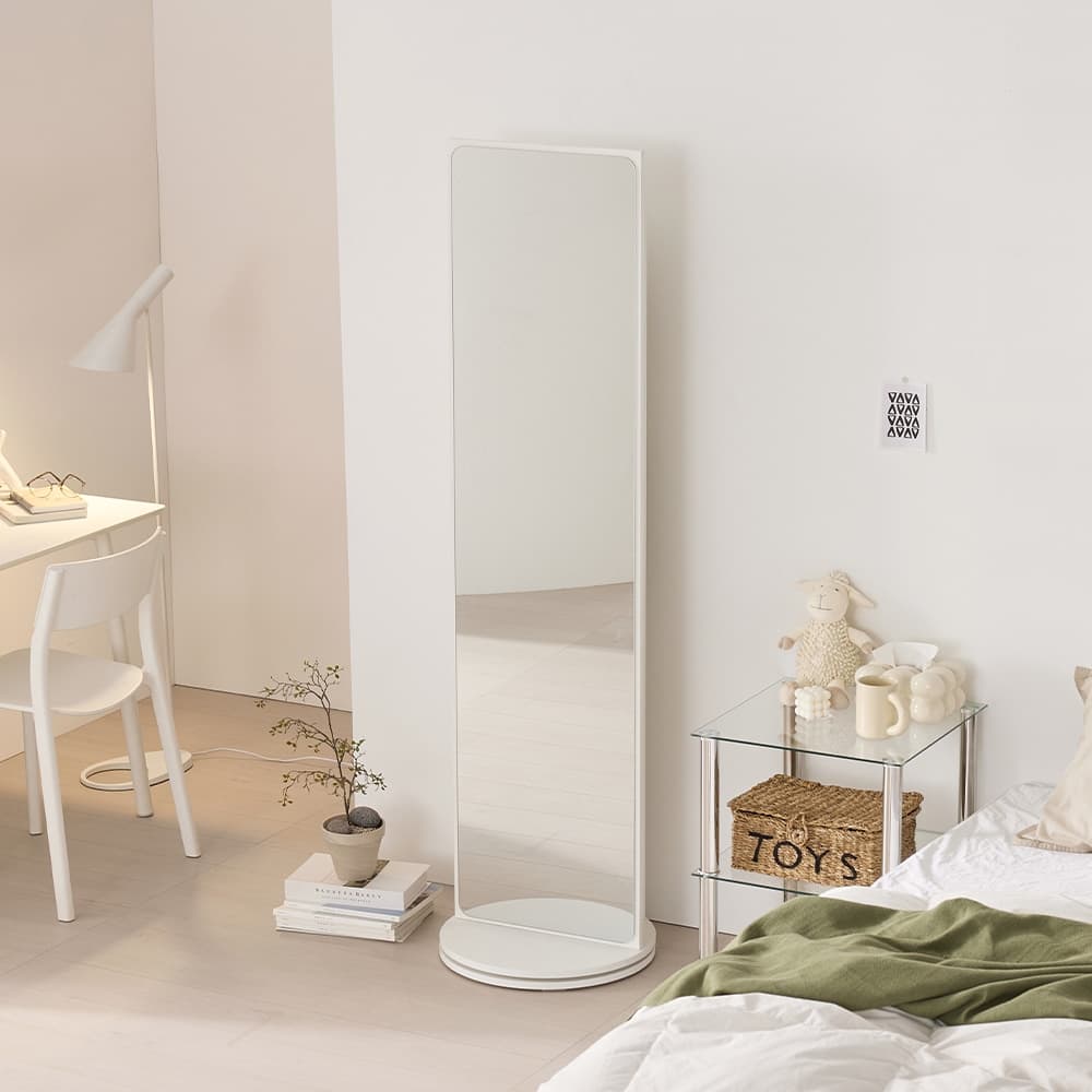 주빌리가구 주빌리 조지 슬림 수납 회전 전신거울