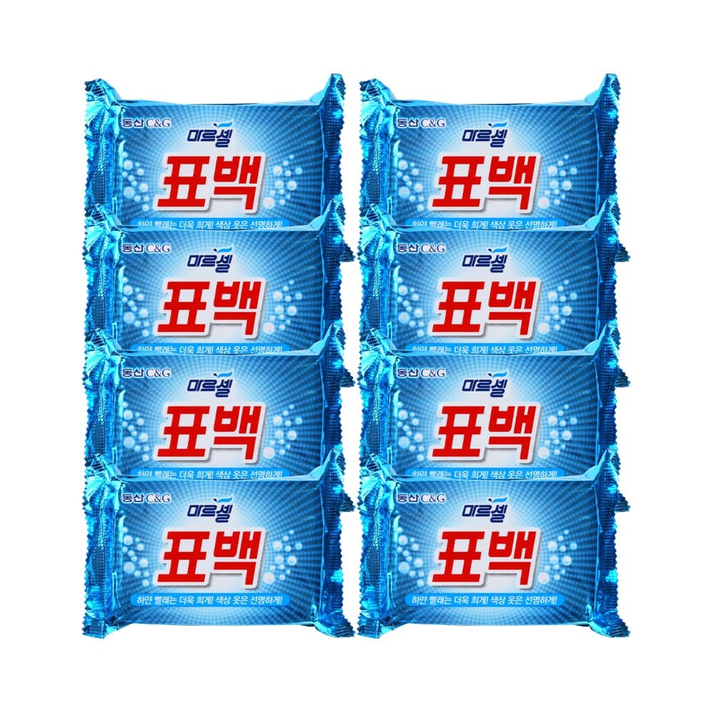 크리오 마르셀 표백 세탁비누 230g 4입 x2개