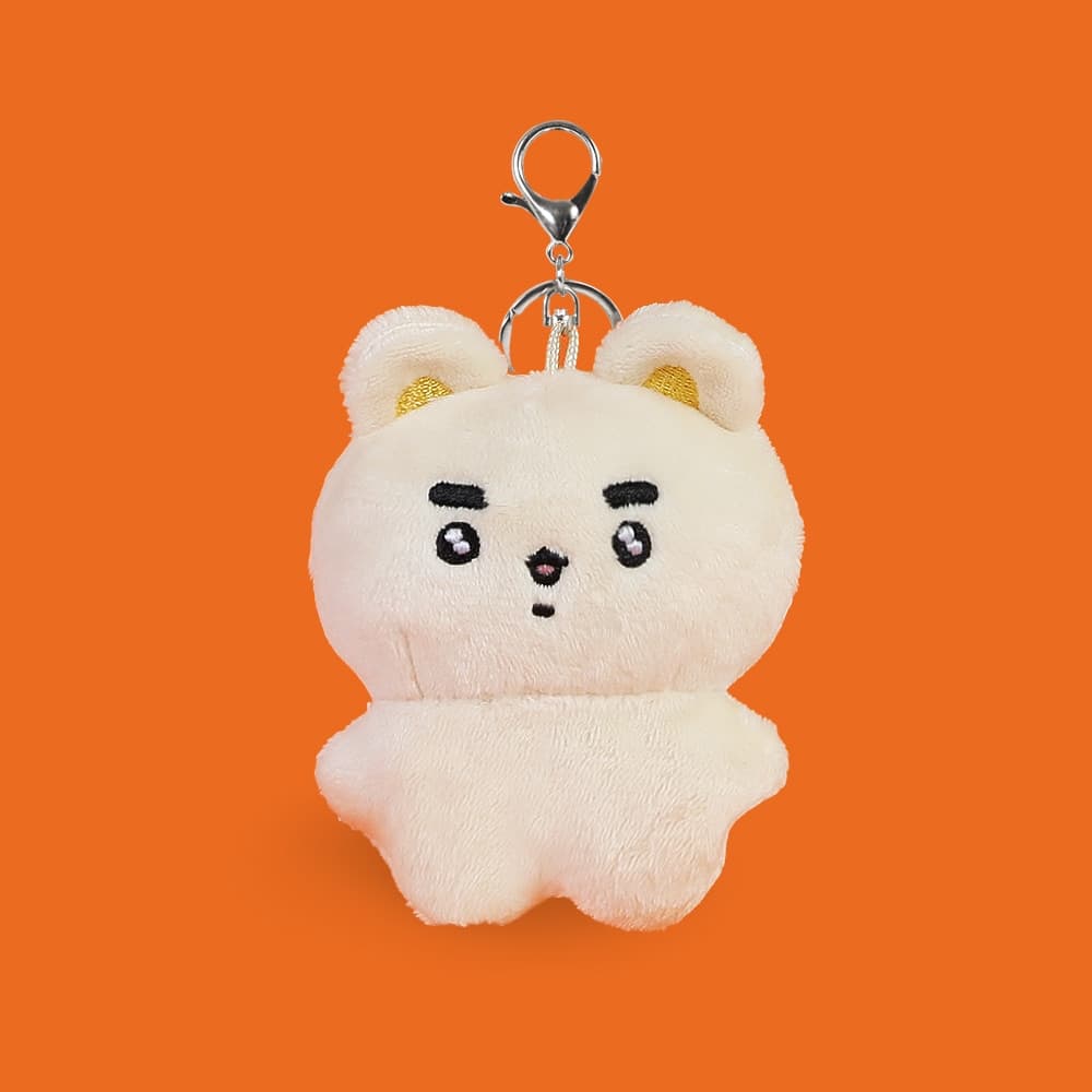 이젠돌스 요즘 강아지 덕구 가방고리 키링 인형 8cm