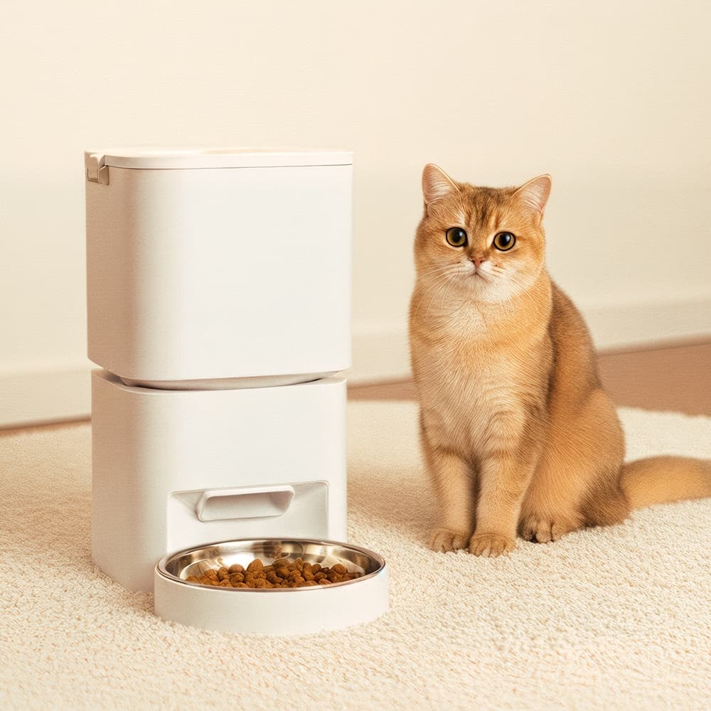 디클펫 강아지 고양이 스마트 분리세척 자동급식기 CT-330 급식기록 앱지원 밀폐형
