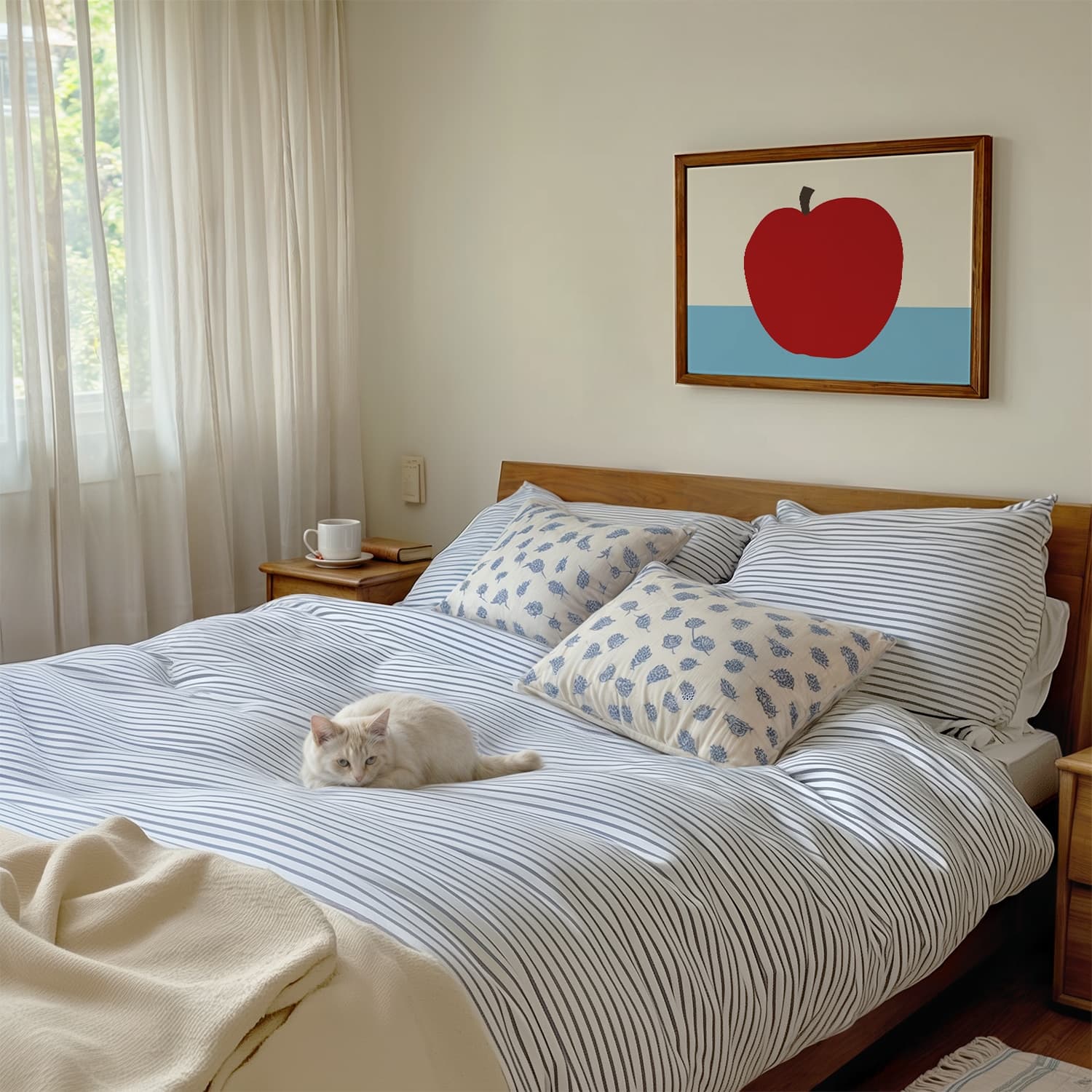 요로코롬 스튜디오 사과그림액자 풍수인테리어 가로 과일포스터 Apple Bliss - 최저가 9,900원