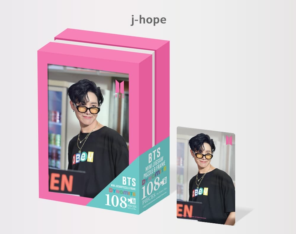 하비스 직소퍼즐 BTS 다이너마이트 액자 제이홉 108피스