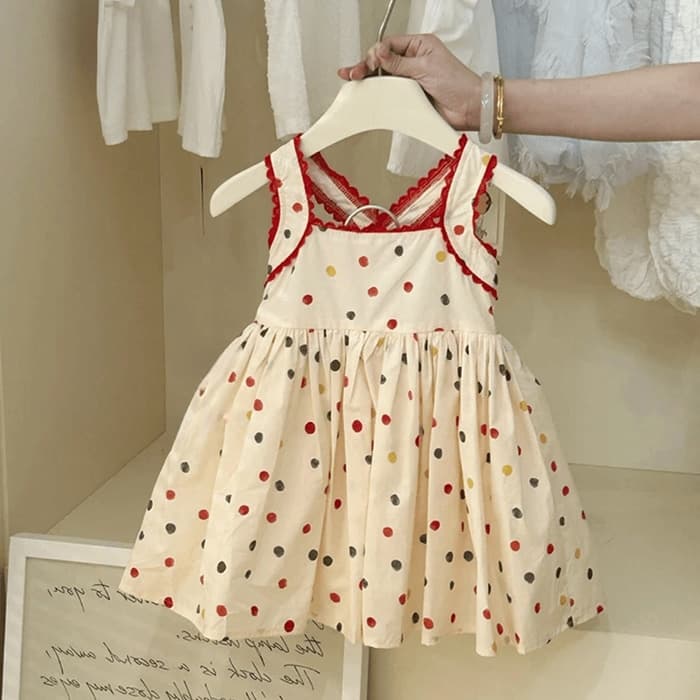 베이비맥스 캔디 도트 셔링 원피스 R12106 - 최저가 26,000원