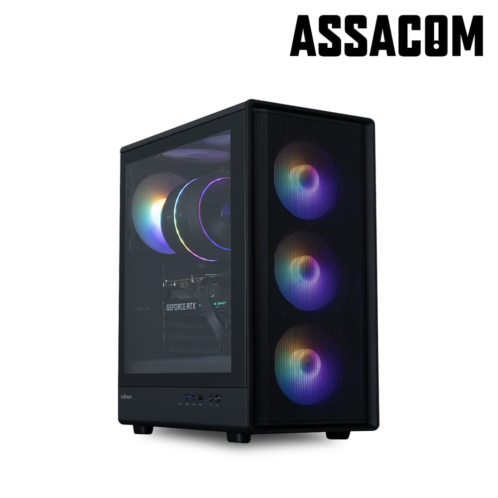 아싸컴 AMD 9600X+RTX5060TI 16G+32GB+1TB 조립PC 게이밍컴퓨터