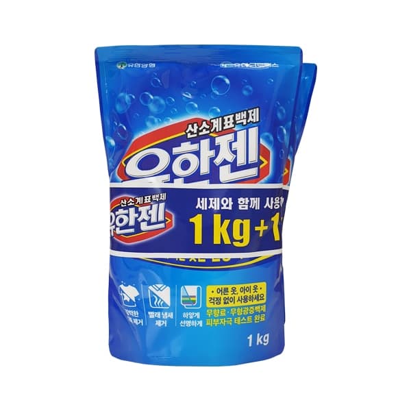 유한양행 유한젠 산소표백제 1kg + 1kg
