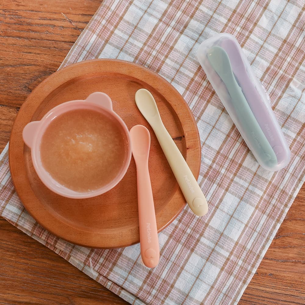 쁘띠누베 쁘띠누베 하트투하트 이유식 스푼 세트 2P