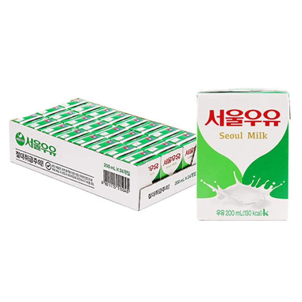 서울우유 서울우유 멸균우유 200mlx24개