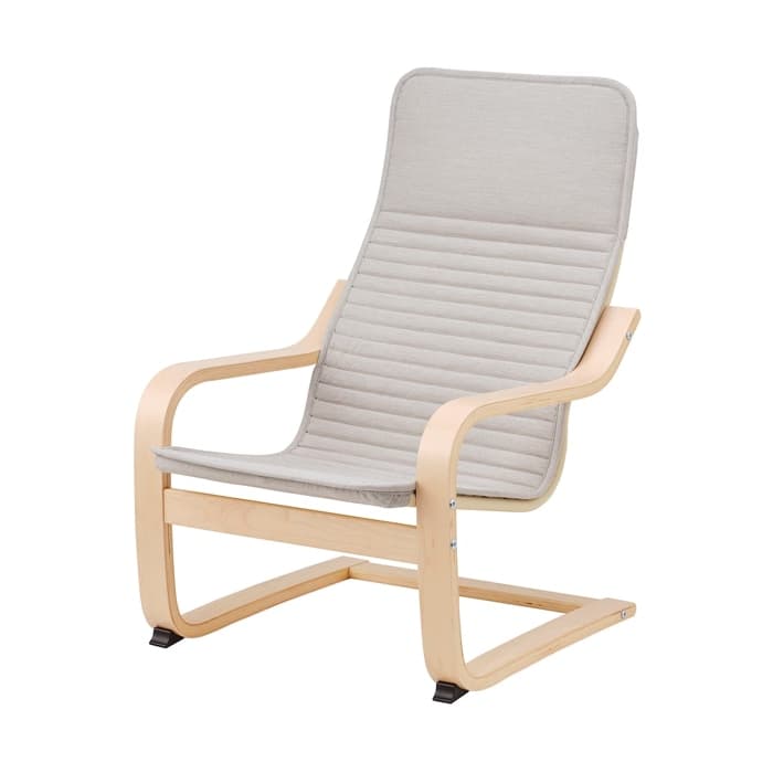 이케아 이케아 POANG 포엥 어린이 암체어 풀세트 자작나무무늬목/유아의자/아동가구/1인소파/안락의자