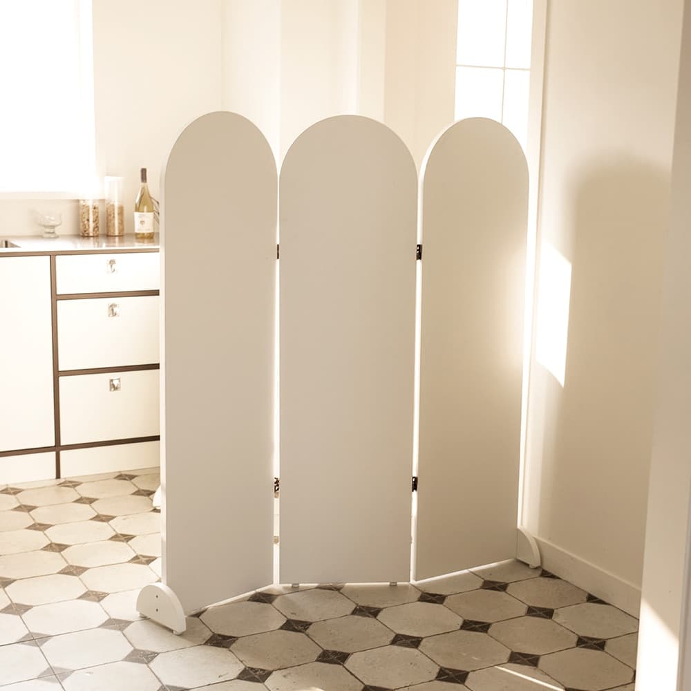 서광퍼니처 모리스 인테리어 가벽 다용도 라운드 스탠드 파티션 1200