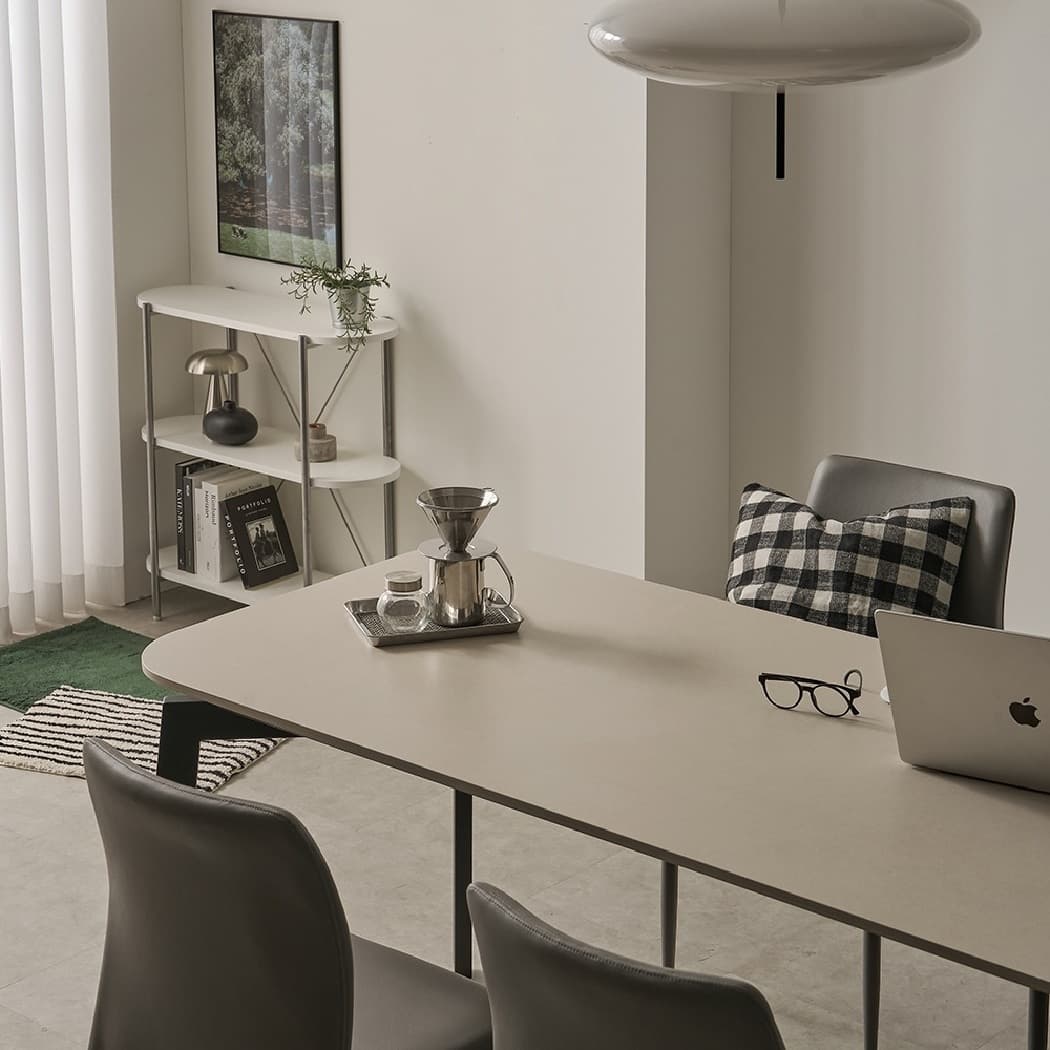 한샘 보니애 앤서니 세라믹식탁 세트 6인용 양면 포세린 1800 (의자6) - 최저가 499,900원