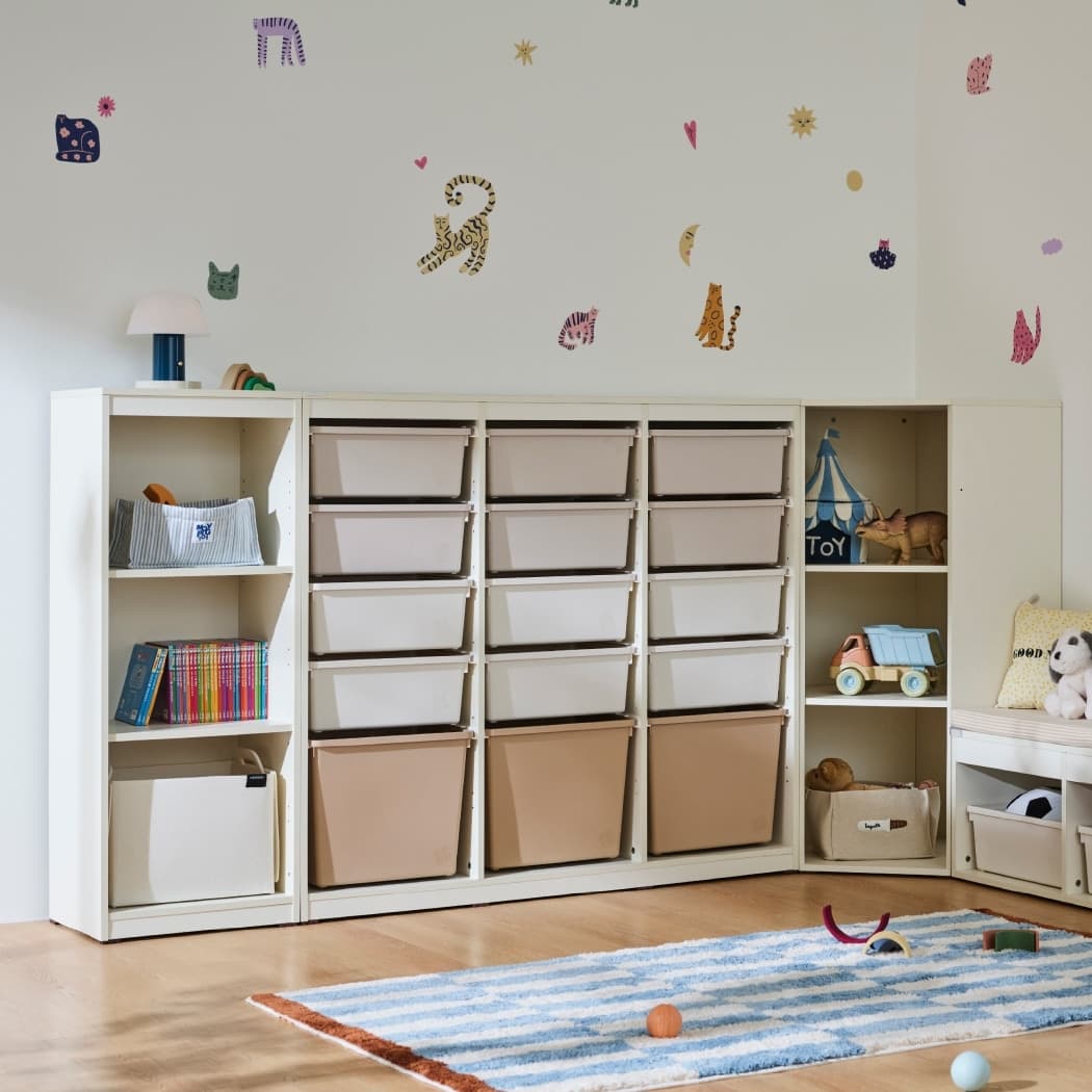 한샘 샘키즈 수납장 870 트리플믹스