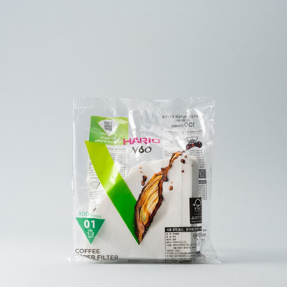 하리오 VCF01 화이트 100매