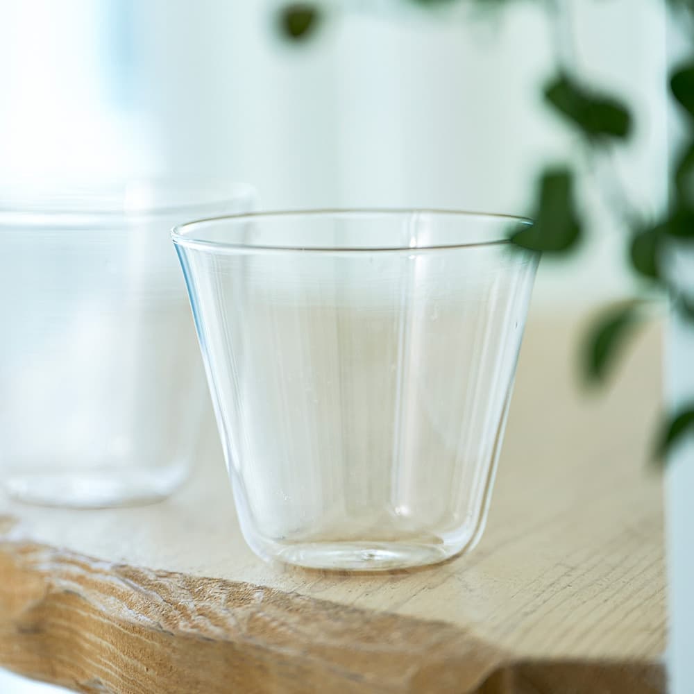 라세라미끄 언더리본 투명 유리 글라스 330ml