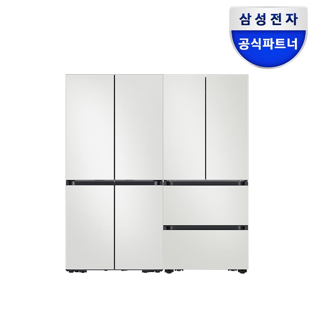 삼성전자 삼성 비스포크 4도어 냉장고 김치냉장고 세트 RM70F63R2A+RK70F42M2A - 최저가 4,089,994원