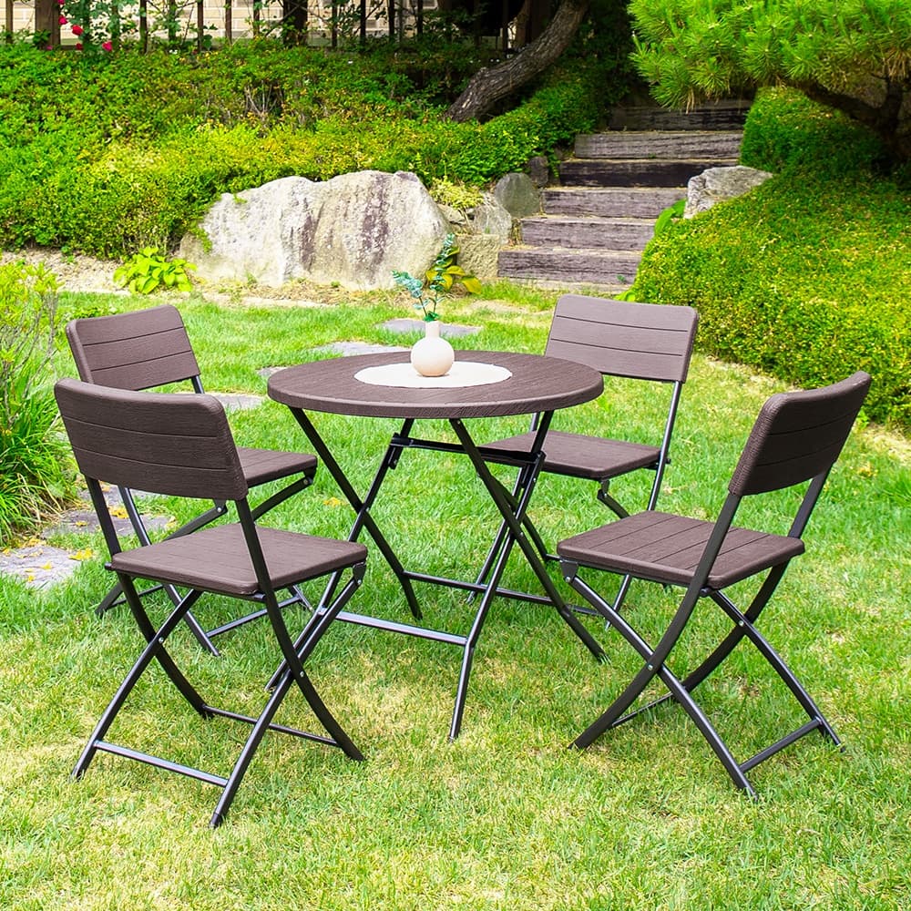 위드퍼니처 아르망 800 원형 브로몰딩 테이블 아르세의자 4개세트