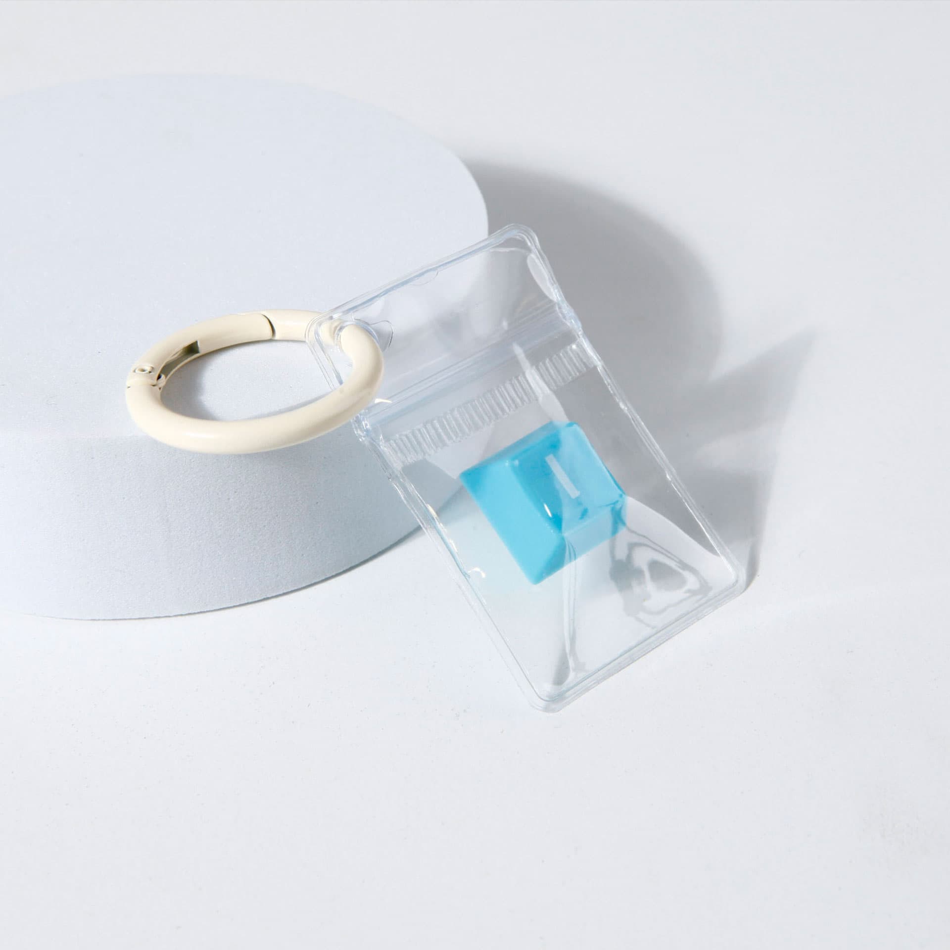 PVC 미니 지퍼백 키링 부자재 열쇠고리 만들기 DIY 가격 비교 반디몰 PVC 미니 지퍼백 키링 부자재 열쇠고리 만들기 DIY