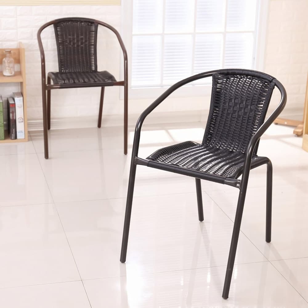 오에이데스크 라탄의자 카페 의자