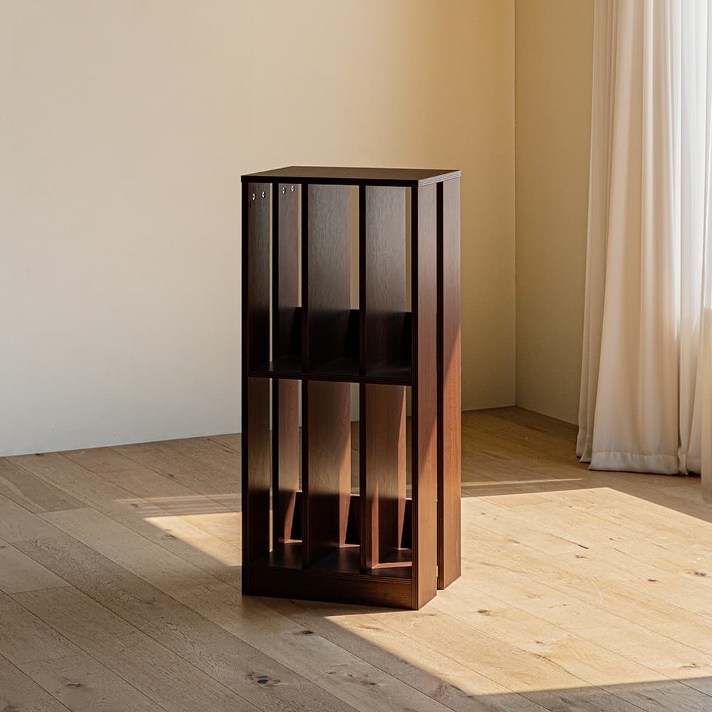 레트로하우스 (착불/화물) 레트로하우스 파레드 2단 거실 책장 400 (일반형)