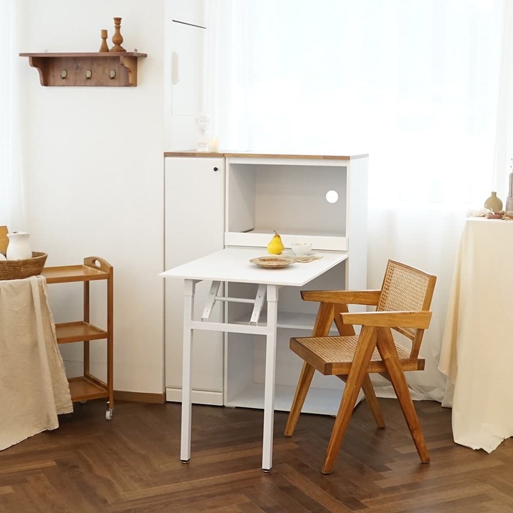 소피드메종 제제 접이식 식탁 밥솥렌지대 2colors - 최저가 95,095원