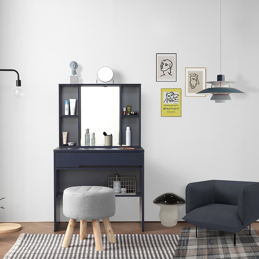 텐스페이스 멜트 800 수납거울 화장대 4colors