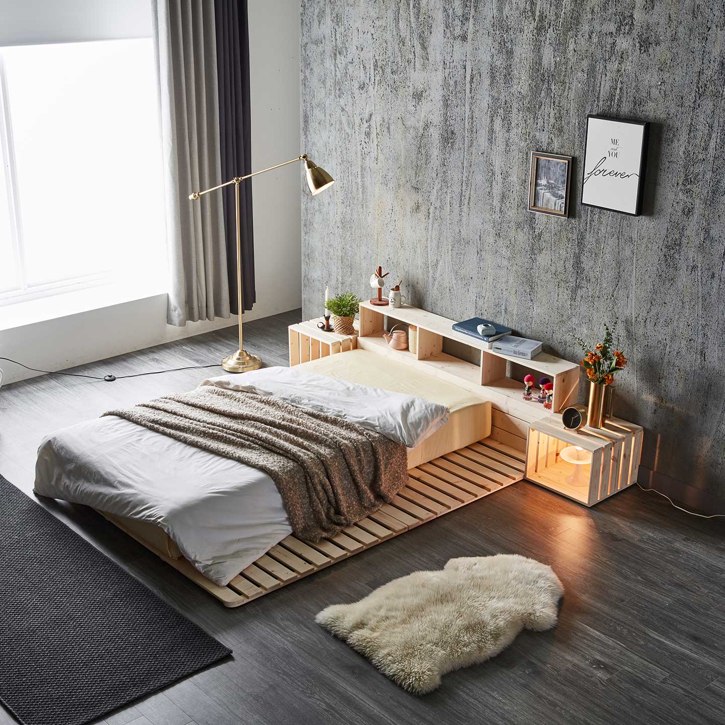 모던아트 매트리스 침대프레임 깔판 7 size - 최저가 18,900원