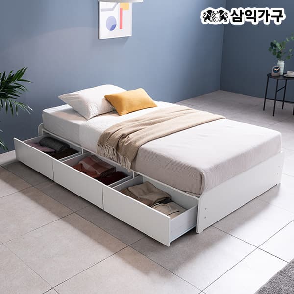 삼익가구 피터 빅서랍 3단 수납침대(매트제외) SS/Q-모음전 - 최저가 129,000원