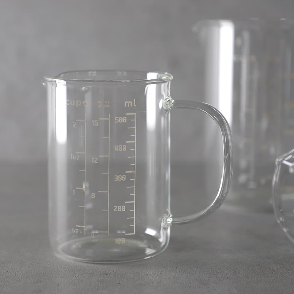 키친몰링 시아 내열유리 계량컵 500ml