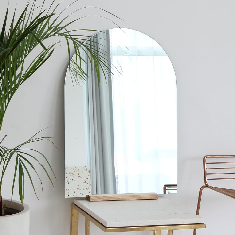 어썸프레임 노프레임 아치형 벽거울 - 최저가 33,000원
