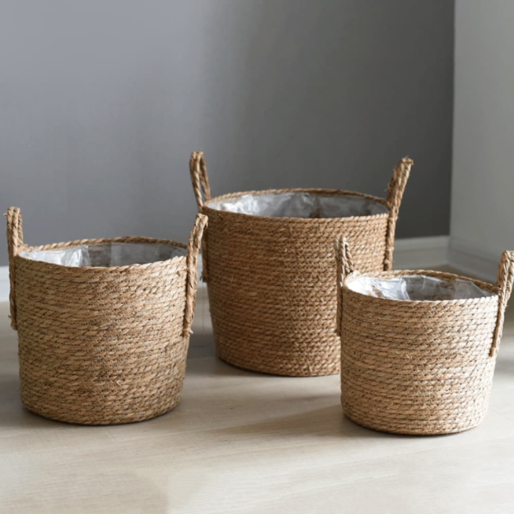 청년리빙 라탄 화분 바구니 3sizes