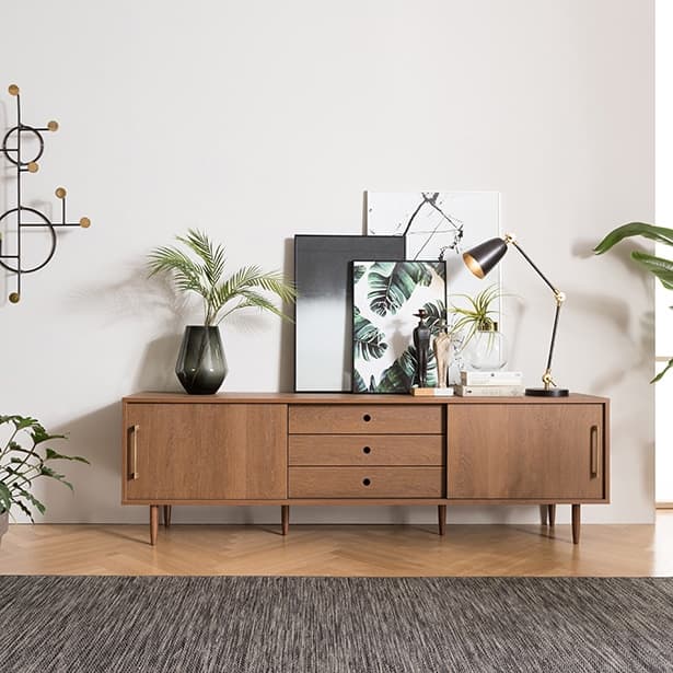 리바트 크로켓 2000 거실장 2colors