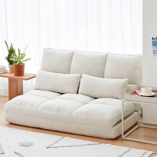 한샘 한샘몰 아이와비 폴테 접이식 2인용 소파베드 (쿠션포함)