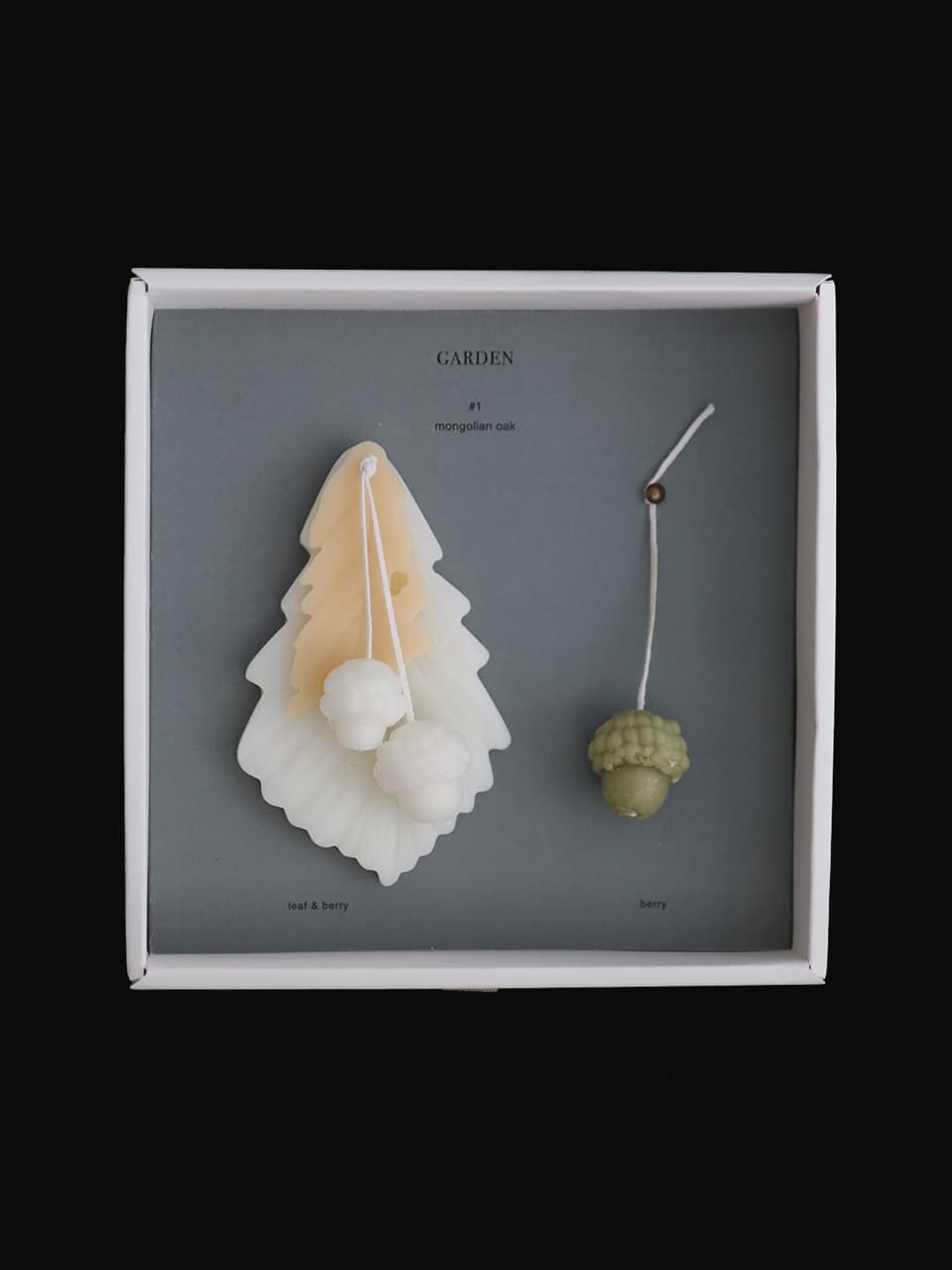 얼그레이 wax tablet & candle _ 신갈나무(Mongolian oak)