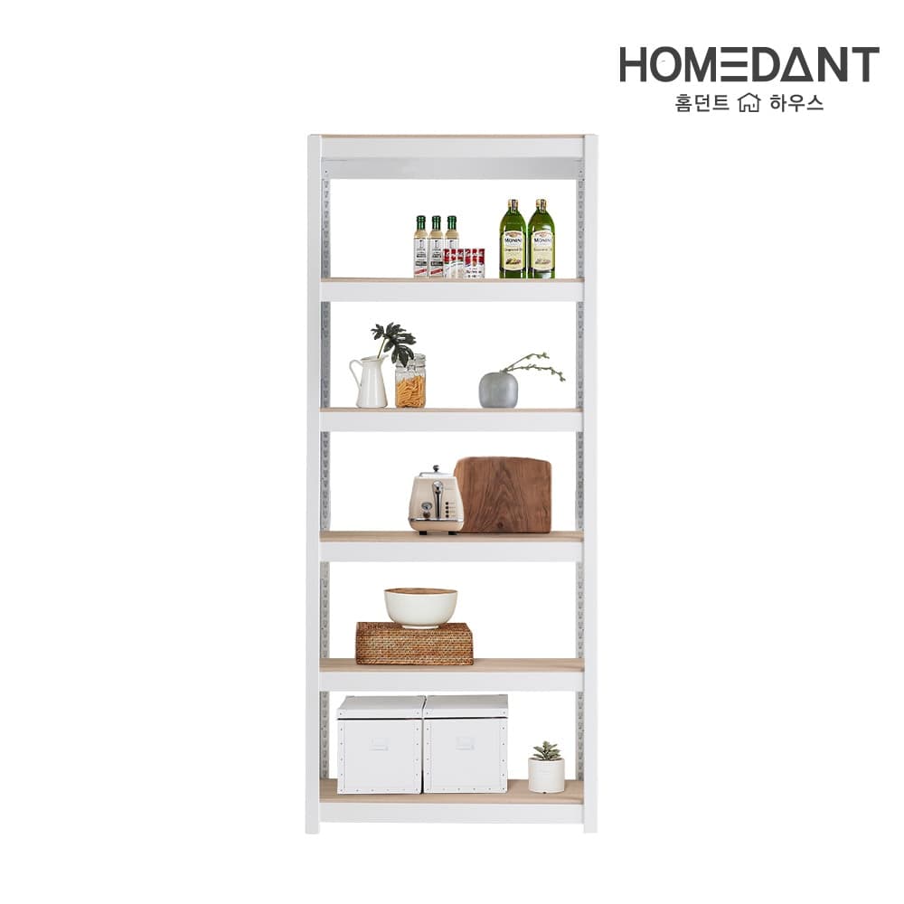 홈던트하우스 펜트리 다용도실 조립식 6단 수납 선반