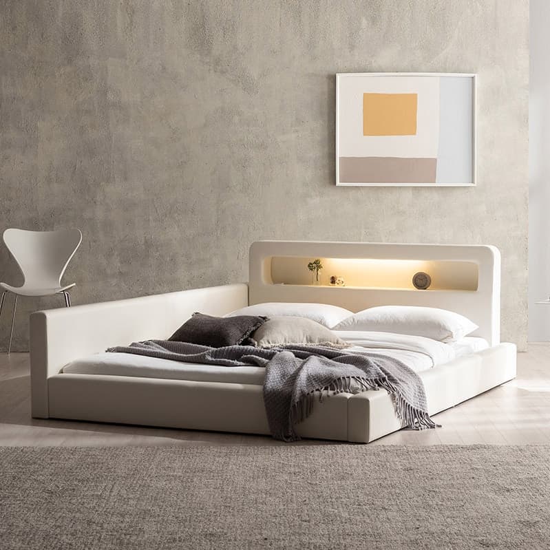 젠티스 [젠티스] 이너프 LED 저상형 패밀리침대 SS/Q (매트리스 선택)