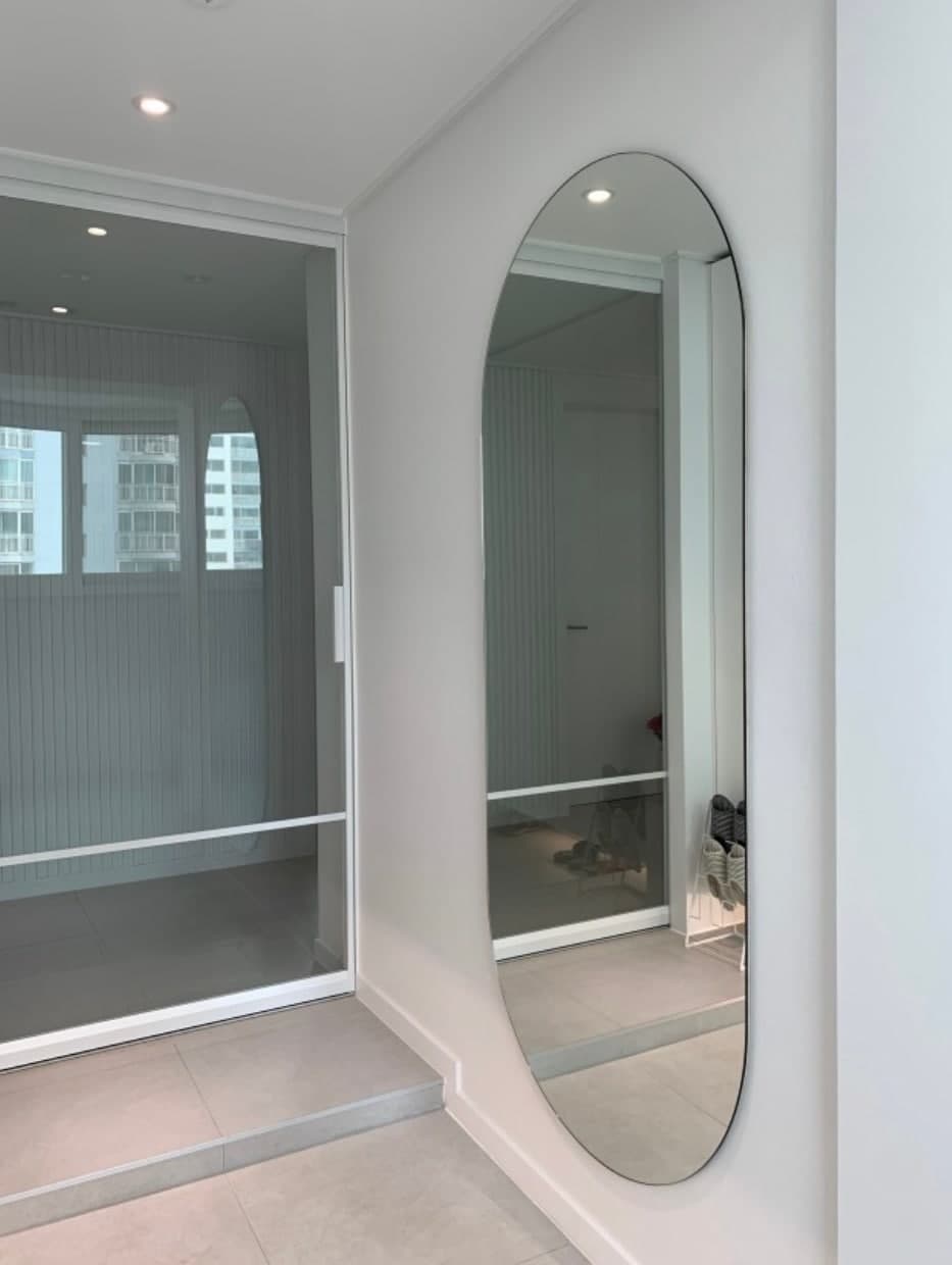 거울미인 거울미인 타원형 전신거울 - 최저가 87,000원