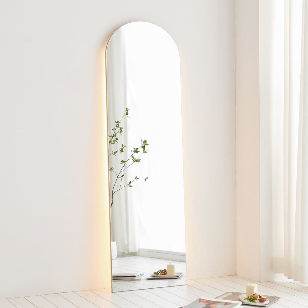스칸디무드 스텔라 골드 아치형 전신거울 500X1800 - 최저가 76,900원