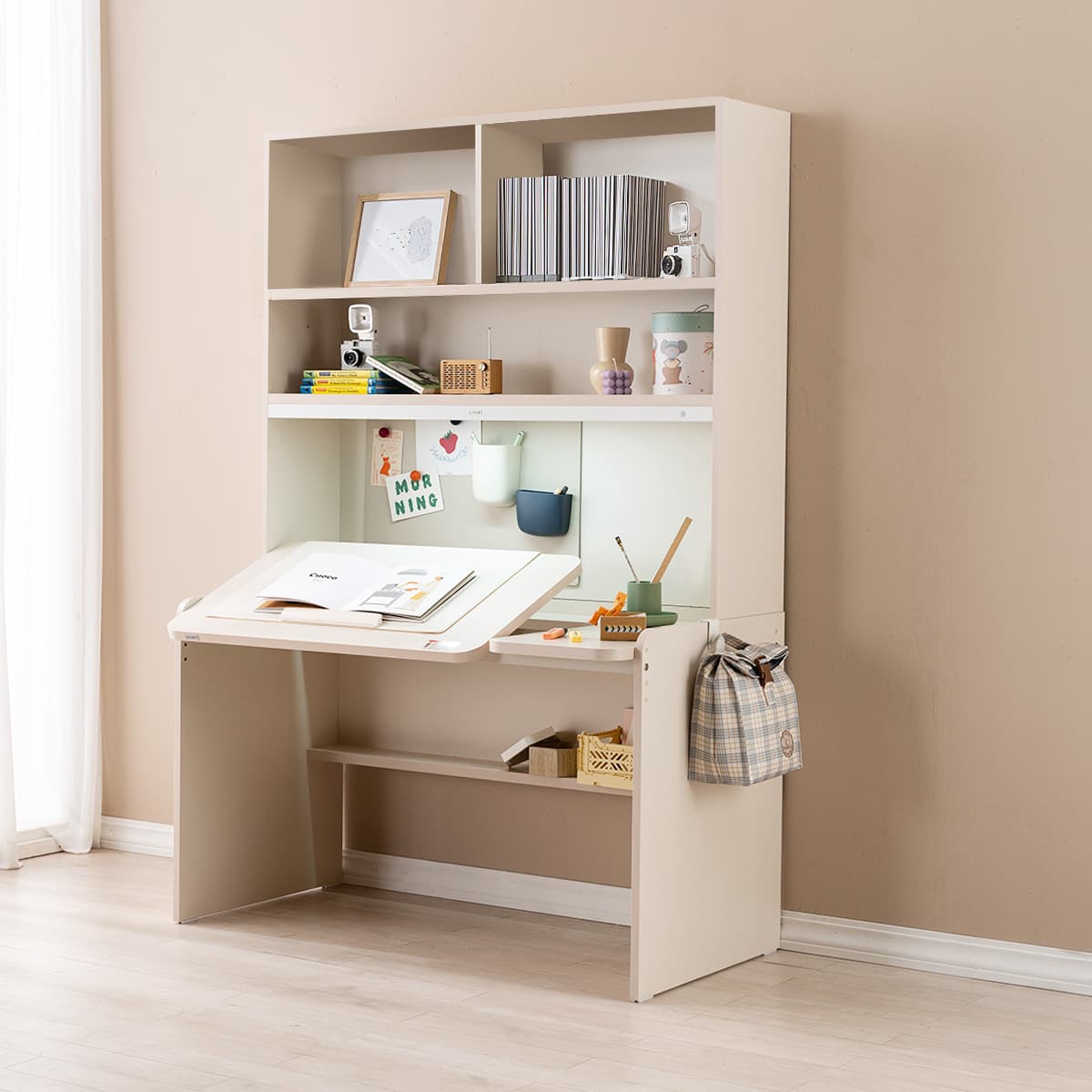 리바트 로넌 1200 각도높이조절 책상세트