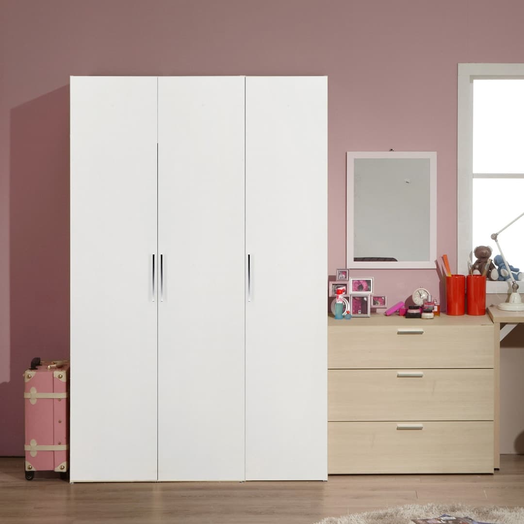 한샘 샘베딩 베이직 옷장세트 120cm(높이194cm) 행거형 4종 - 최저가 329,800원