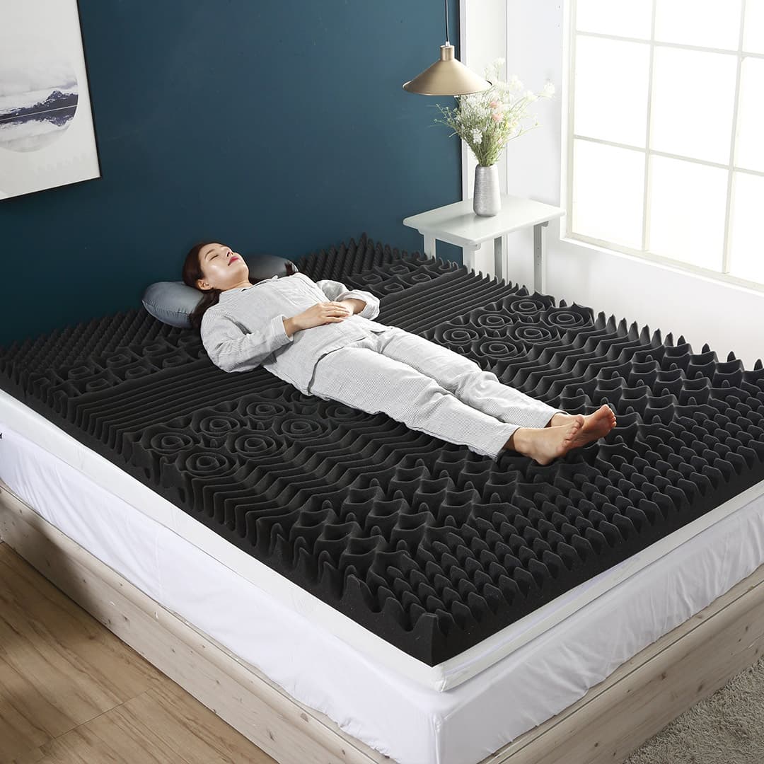 리브맘 7존 에어 매트리스 7cm S/D (커버 랜덤)