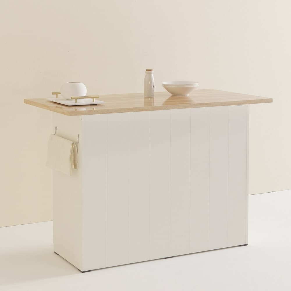 스칸디무드 쿠스토 1200 수납 아일랜드 식탁 - 최저가 106,000원