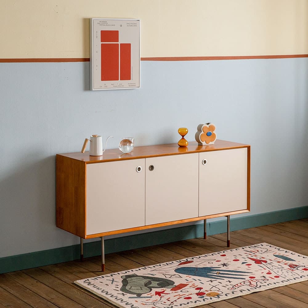 장미맨숀 마르틴 원목 사이드보드 2colors