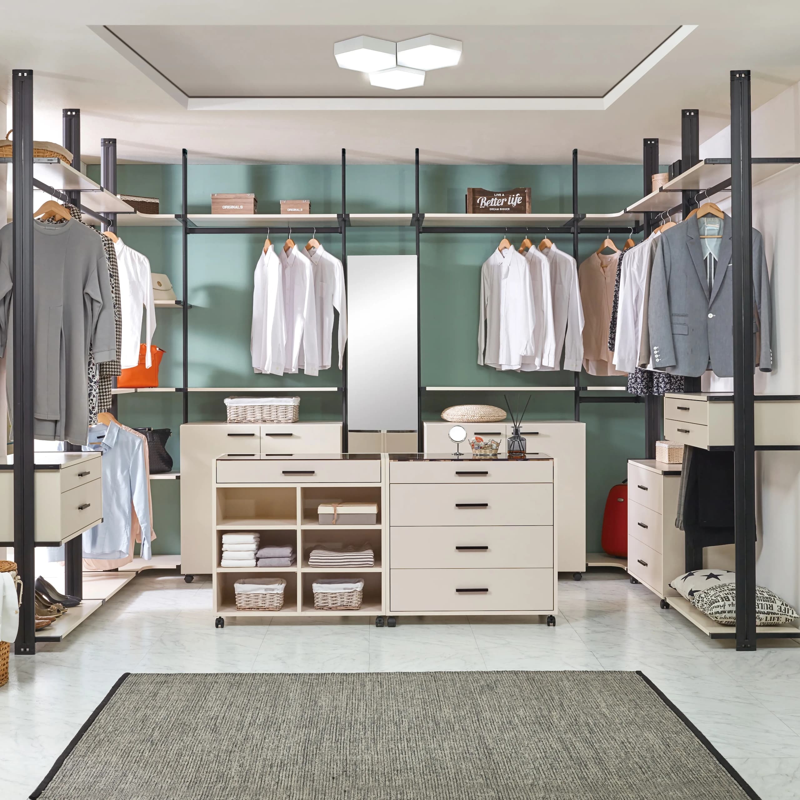 몬타디자인 맞춤형 시스템 드레스룸 10cm 당