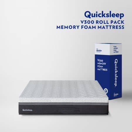 퀵슬립 퀵슬립 V300 롤팩 메모리폼 매트리스 SS/Q