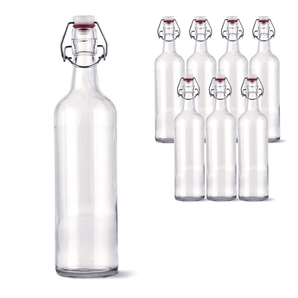 MIR 유리병 국산스윙병 720ml 원형 (8개입)