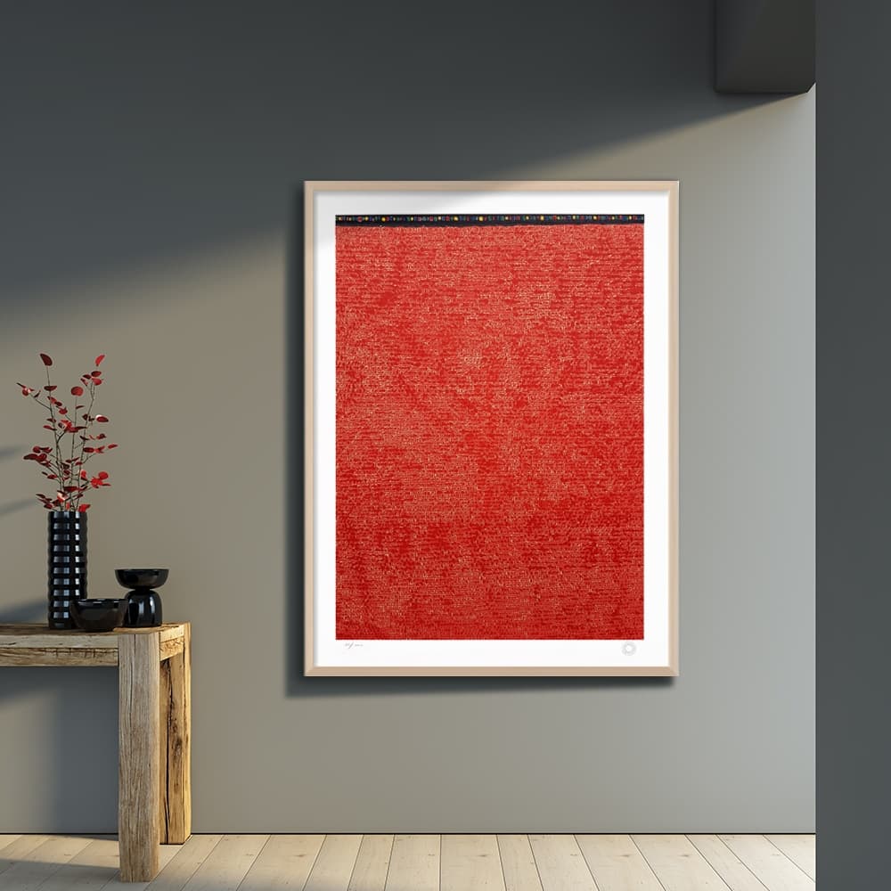 그림닷컴 김환기, 판화 Untitled 27-VIII-70 186 (200 Ed) 인테리어 액자포함