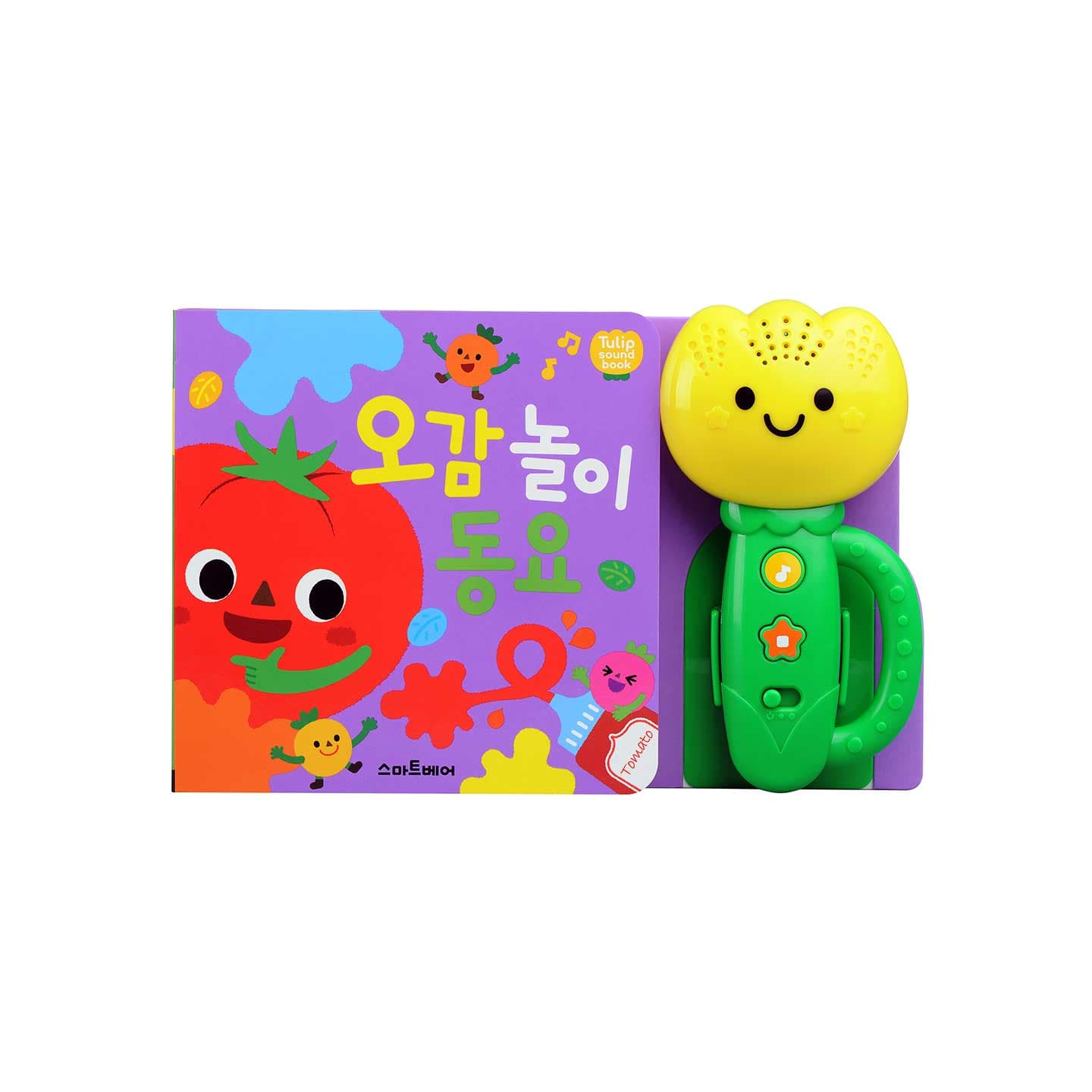 스마트베어 튤립사운드북오감놀이동요