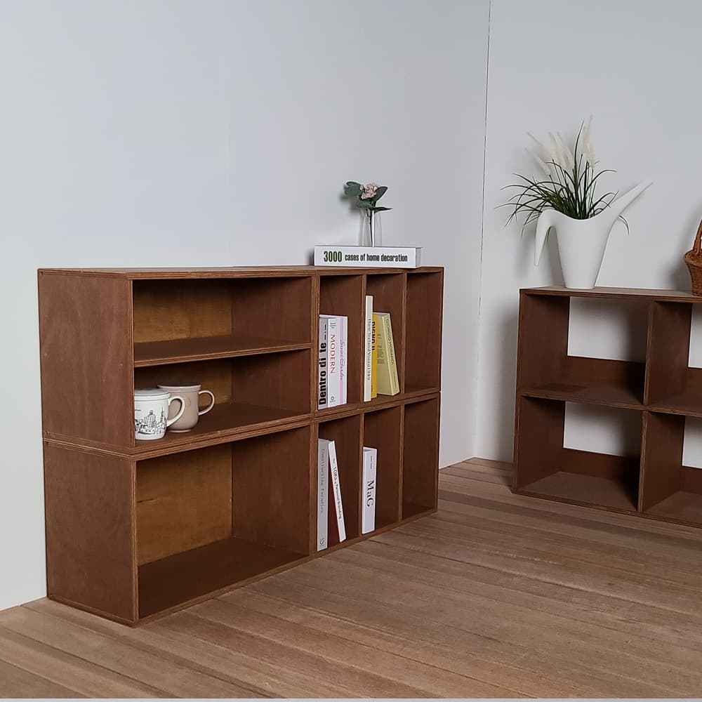 아뜨리 디자인 라왕 그리드 책장 - 최저가 62,000원