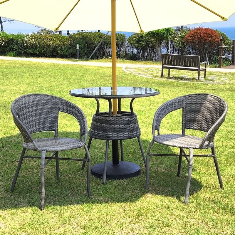 체어팩토리 로망 라탄 2인세트