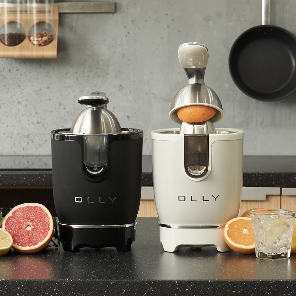 OLLY 위생적인 스테인레스 콘 올리 착즙기 원액기 레몬짜개 OLJ04